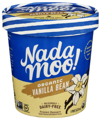 Nadamoo Org Vanilla Bean, 16 OZ.