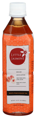 LITTLE JASMINE TEA RTD WHITE PEACH - 16.9 FO