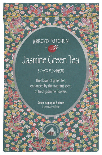 Arroyo Kitchen 
Tea Bag Grn Jasmine 5Ct, 0.7 OZ.