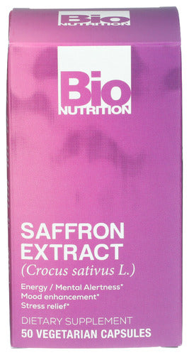 Bio Nutrition 
Saffron Ext, 50 VC.