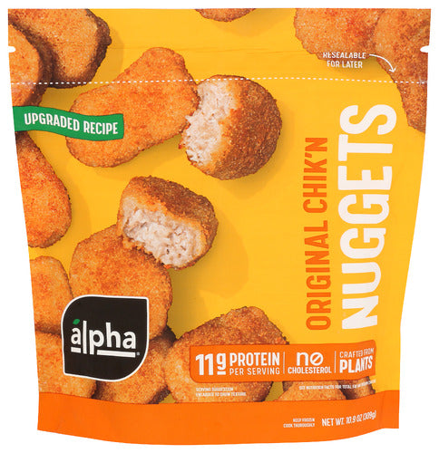 ALPHA FOODS NUGGETS CHIKN - 10.9 OZ