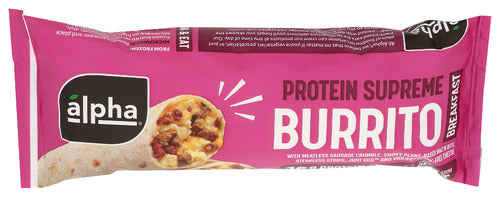 ALPHA FOODS BURRITO PROTEIN SUPREME - 5.5 OZ