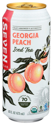 SEVEN TEAS TEA ICED PEACH GEORGIA - 16 FO