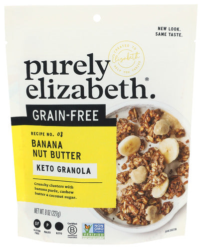 Purely Elizabeth Granola Grn Fr Bnna Nt Bt, 8 OZ.