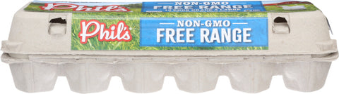 Phils Fresh Eggs Cage Free Large, 1 DZ.