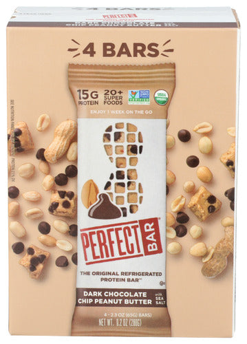 Perfect Foods Bar Drk Chc Pnut Btr 4Pk, 9.2 OZ.