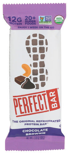 Perfect Foods Bar Chocolat Brownie, 2.18 OZ.