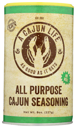 A Cajun Life 
Seasoning Cajun All Purp, 8 OZ.