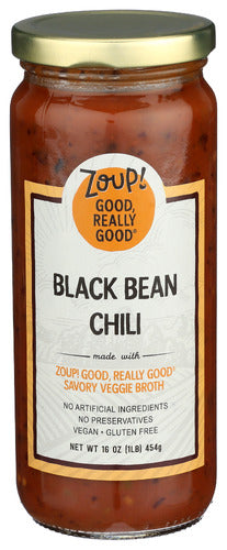 ZOUP GOOD REALLY CHILI BEAN BLACK - 16 OZ
