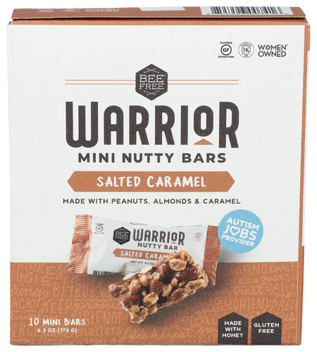 Beefree 
Bar Salted Carm Warrior, 0.63 OZ.