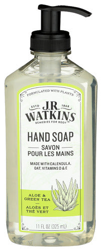 JR WATKINS SOAP HND GEL ALOE GRN T - 11 FO