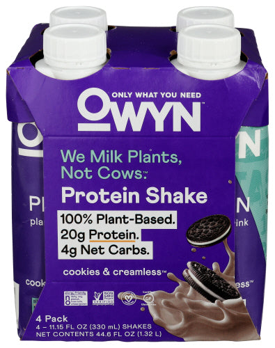 Owyn Protein Rtd 4Pk Cookies, 44.6 FO.