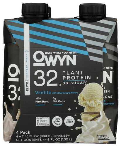 Owyn Elite Prtn Rtd 4Pk Vnla, 44.6 FO.