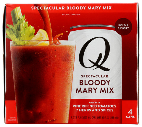 Q Tonic Mixer Bloody Mary 4Pk, 30 FO.