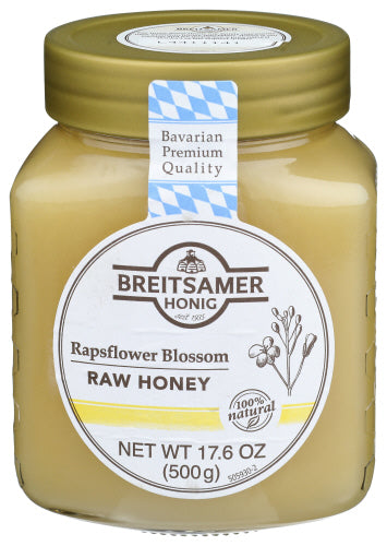 BREITSAMER HONEY CRMY RAPSFLOWER - 17.6 OZ