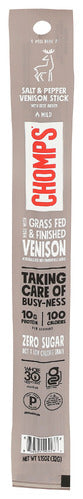 Chomps 
Venison Stick Pppr Salt, 1.15 OZ.