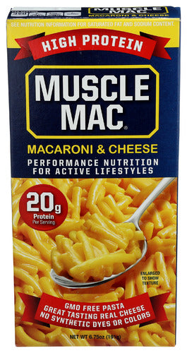Muscle Mac Mac N Chese High Protein, 6.75 OZ