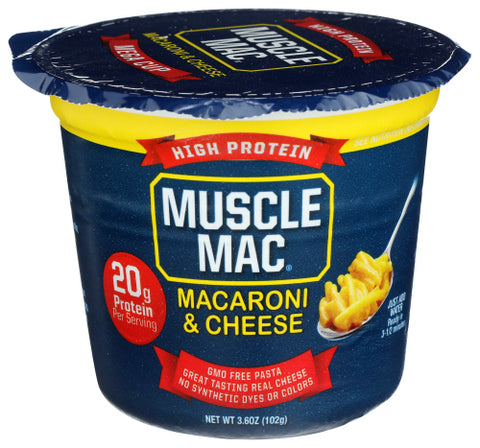 Muscle Mac Mac N Cheese Micro Cup, 3.6 OZ.