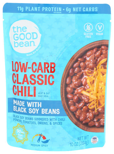THE GOOD BEAN CHILI LOW CARB - 10 OZ