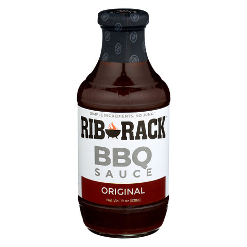 Rib Rack Sauce Bbq Orgnl, 19 OZ.