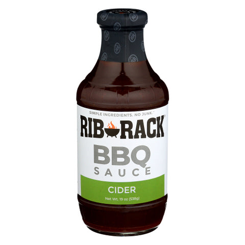 Rib Rack Sauce Bbq Campfire Cider, 19 OZ.