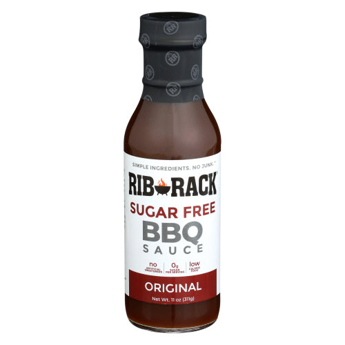 Rib Rack Sauce Bbq Original Sf, 11 OZ.