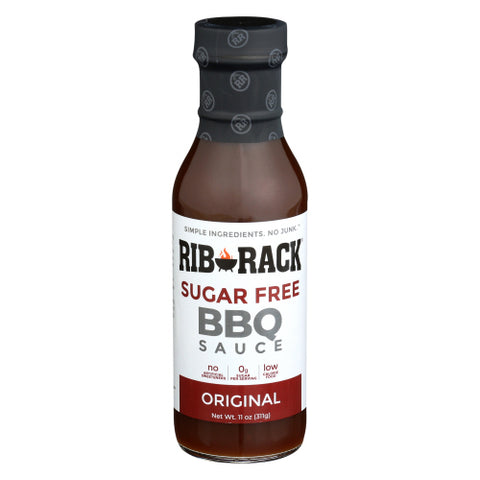Rib Rack Sauce Bbq Original Sf, 11 OZ.