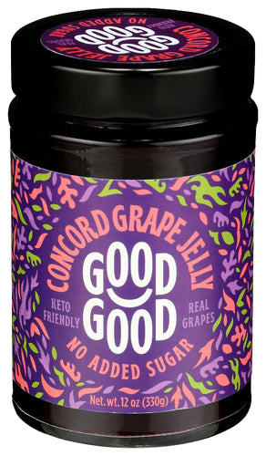 GOOD GOOD JAM SWEET GRAPE - 12 OZ
