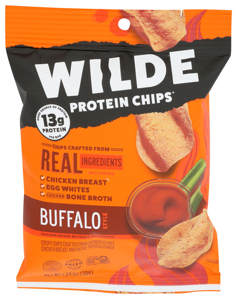 WILDE SNACKS CHIPS PROTEIN BUFFALO - 1.34 OZ