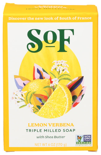 SOUTH OF FRANCE SOAP BAR LEMON VERBENA - 6 OZ