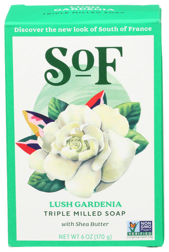 SOUTH OF FRANCE SOAP BAR LUSH GARDENIA - 6 OZ