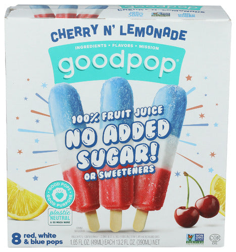 GOODPOPS POP 8CT RED WHITE BLUE - 14 FO