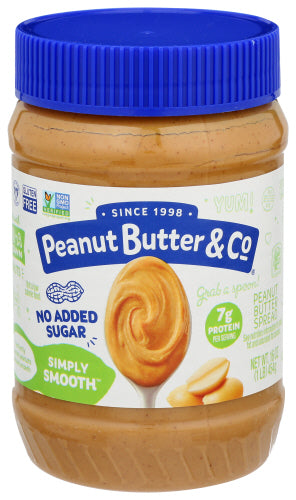 Peanut Butter & Co Peanut Bttr Smply Smooth, 16 OZ.