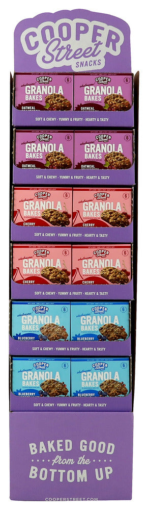 COOPER STREET GRANOLA 3VAR 36PC - 1 DS