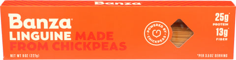 Banza 
Pasta Linguine Chickpea, 8 OZ.