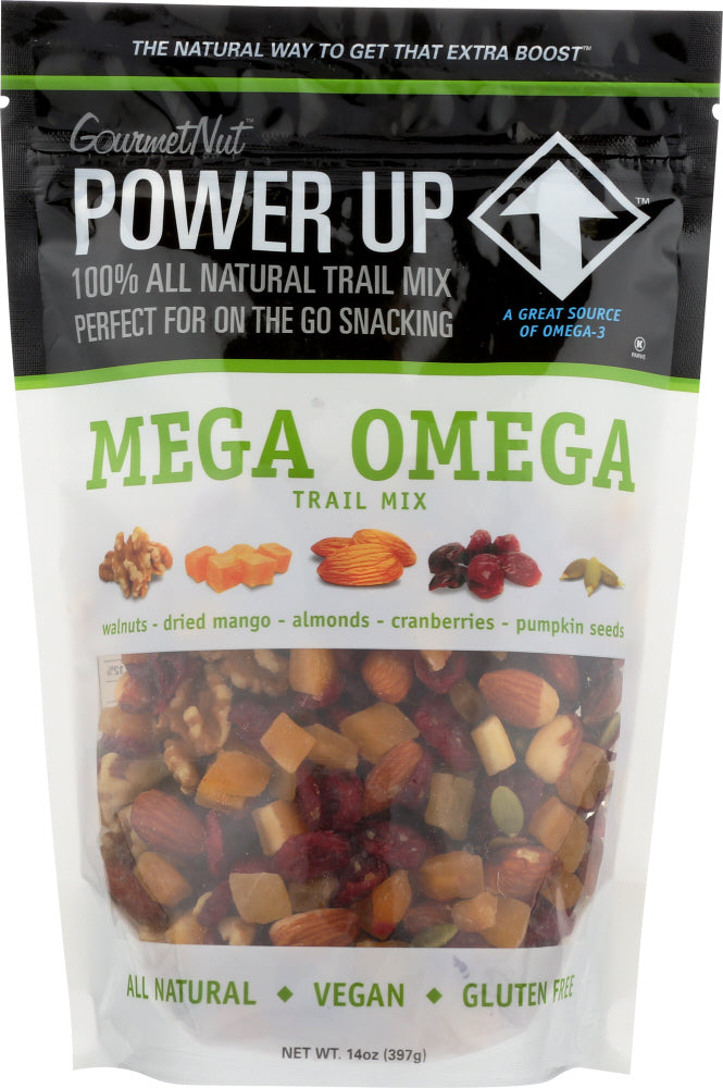 Power Up Trail Mix Mega Omega, 14 OZ.