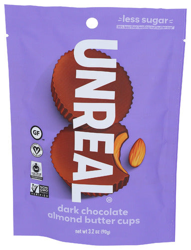 UNREAL CHOC DK ALMD BTTR CUP - 3.2 OZ