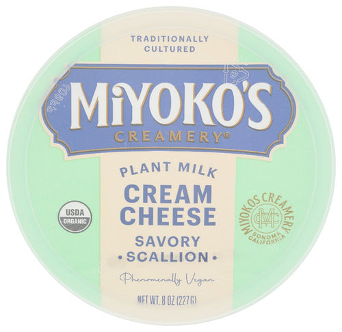 MIYOKOS CREAMERY CREM CHESE SCLON PLNT ML - 8 OZ