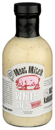 MEAT MITCH SAUCE WHOMP WHITE - 16 OZ