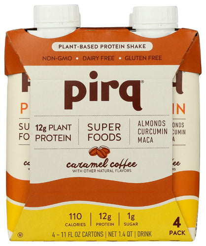 Pirq Plant Prtn Crml Coffee 4P, 44 FO.