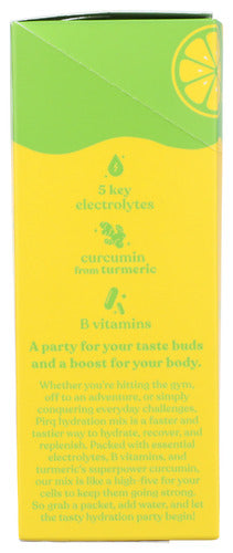Pirq Hydration Lemon Lm 10Pkt, 10 PK.