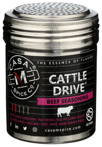 Casa M Spice 
Shaker Stnlss Beef Ssnng, 5 OZ.