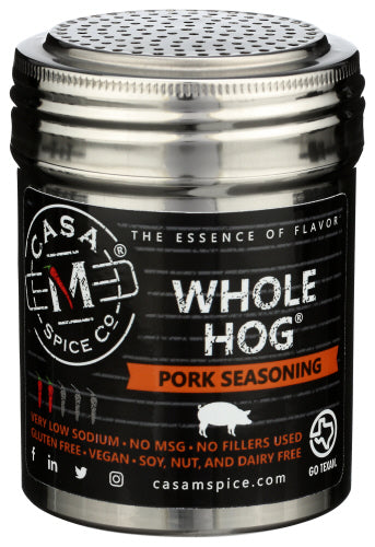 Casa M Spice 
Shaker Stnlss Pork Ssnng, 6 OZ.