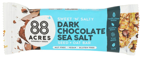 88 Acres 
Bar Seed Drk Choc Ssalt, 1.6 OZ.
