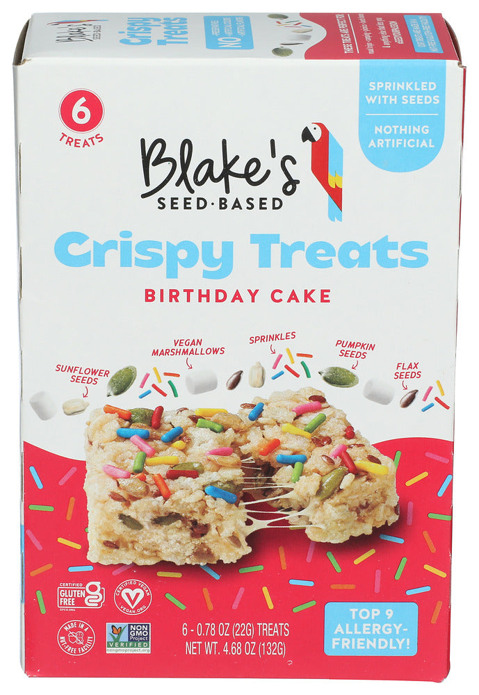 Blakes Seed Based 
Rice Crsp Trt Bdy Cke 6Pk, 4.68 OZ.