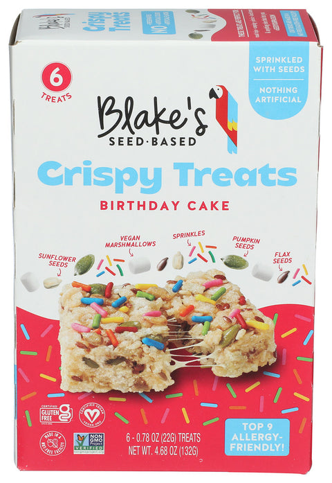 Blakes Seed Based 
Rice Crsp Trt Bdy Cke 6Pk, 4.68 OZ.