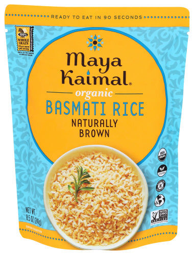 MAYA KAIMAL RICE BASMATI NATRLY ORG - 8.5 OZ