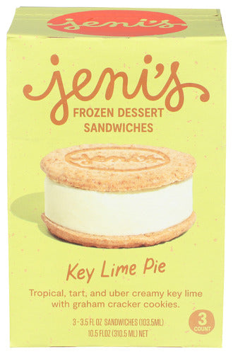 JENIS SPLENDID ICE CREAMS DESSERT SNWH KEY LME PIE - 10.5 OZ