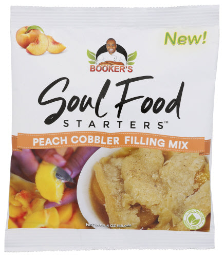 BOOKERS SOUL FOOD STARTER PEACH COBBLER FILL MIXER - 2.4 OZ