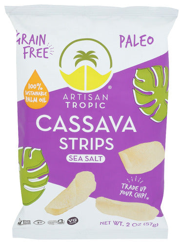 Artisan Tropic 
Chips Cassava Sea Salt, 2 OZ.